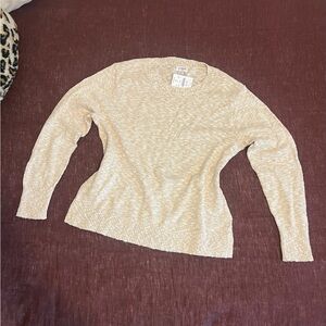 J. Crew Beige Knit Pullover